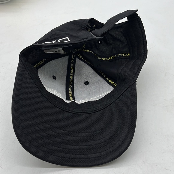 Taylor Made Black Hat with White Logo Adjustable HT3383B - Picture 5 of 6